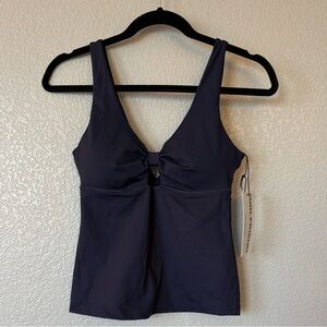 Girlfriend Collective Navy Camisole Top